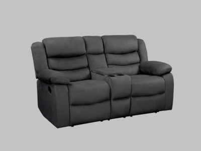 Loveseat Reclinable Gris Sterling