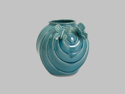 Cerulean Small Butterfly Vase*
