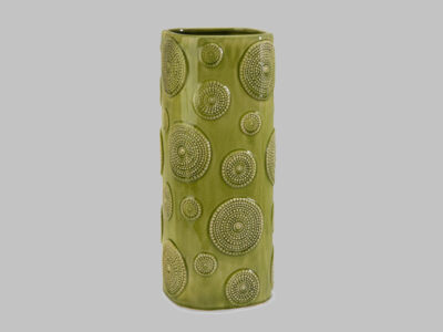 Chelan Green Square Vase*
