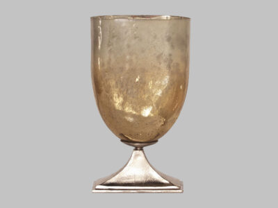 Caramelized Antique Glass Vase