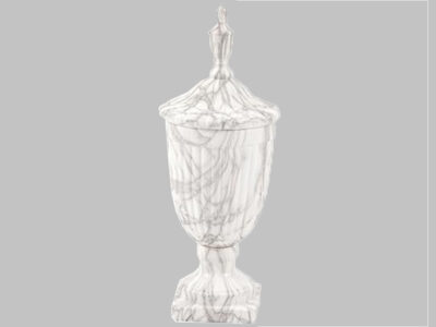 Faux Marble Urn Large*