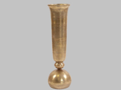 Gold Trumpet Vase