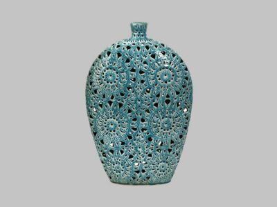 Lopez Large Floral Pierced Vase*