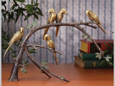 Parrots On Branch
