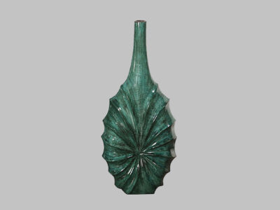 Turquoise Bamboo Vase Small*