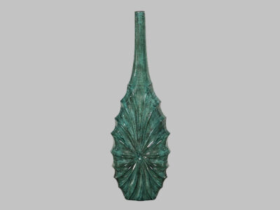 Turquoise Bamboo Vase Large*