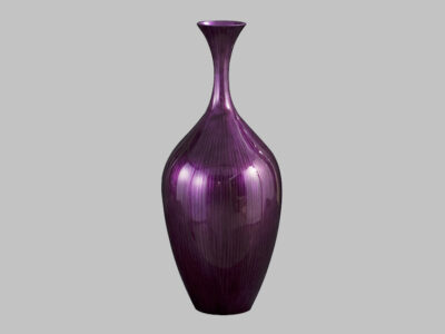 Vase Striped Glossy*