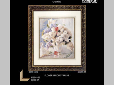 Litografía Flowers From Strauss