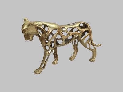 Metal Lioness Gold
