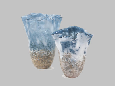 Baltic Ruffled Vase