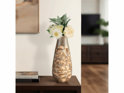 Cartwright Hammered Bronze Vase