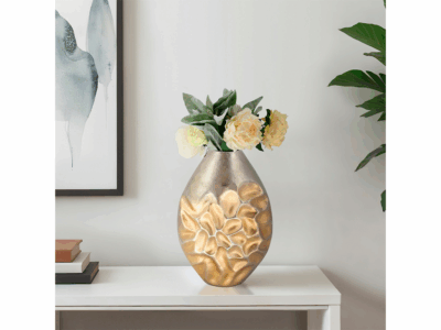 Cartwright Hammered Bronze Vase 15