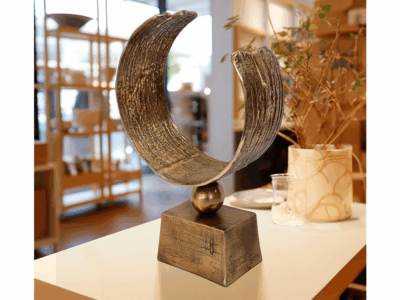 Metal 23 Round Table Top Deco